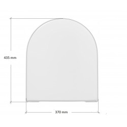DURAVIT ME by STARCK DESKA SEDESOWA MKW WOLNOOPADAJĄCA WYPINANA DUROPLASTOWA ANTYBAKTERYJNA