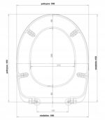 ROCA VICTORIA DESKA SEDESOWA MKW DUROPLASTOWA ANTYBAKTERYJNA