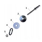 ZAWIAS MOCOWANIE DESKI LAUFEN ROCA KOŁO