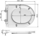 CERSANIT NESO SLIM DESKA SEDESOWA MKW WOLNOOPADAJĄCA DUROPLASTOWA WYPINANA