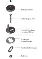 VILLEROY & BOCH SUBWAY DESKA SEDESOWA MKW WOLNOOPADAJĄCA DUROPLASTOWA 44x37