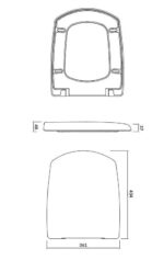 DESKA WOLNOOPADAJACA CERSANIT CARINA K98-0069 ORYGINALNA ANTYBAKTERYJNA