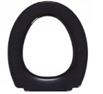 DESKA WC CZARNA WOLNOOPADAJĄCA DUROPLASTOWA DO CERAMIKI KOŁO LAVITA ROCA CERSANIT MITO