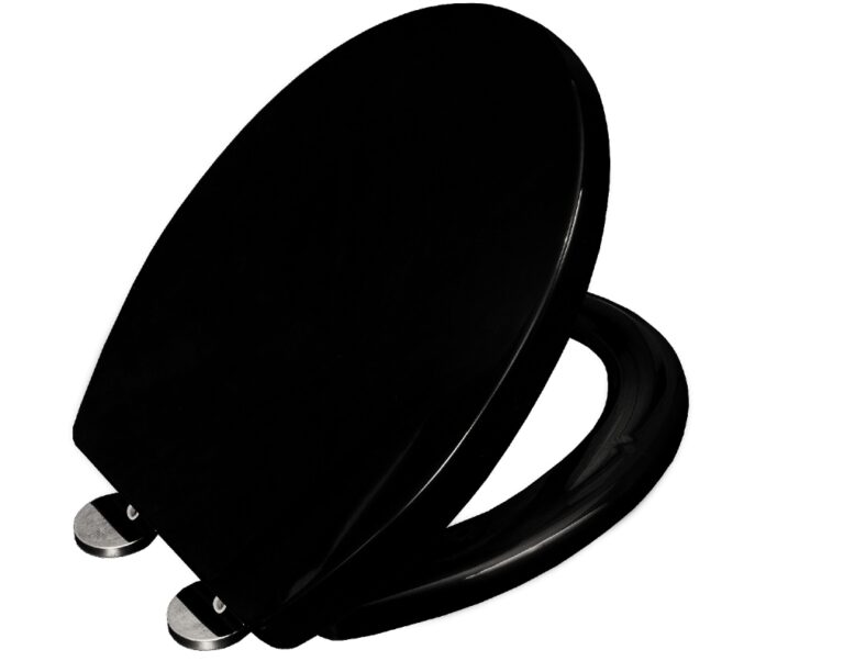 DESKA WC CZARNA WOLNOOPADAJĄCA DUROPLASTOWA DO CERAMIKI KOŁO LAVITA ROCA CERSANIT MITO