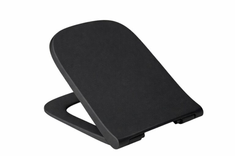 DESKA WOLNOOPADAJĄCA CZARNA MATOWA DO ROCA GAP DUROPLASTOWA ANTYBAKTERYJNA