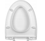 DESKA SEDESOWA DO CERSANIT ARENA WOLNO OPADAJĄCA DUROPLASTOWA ANTYBAKTERYJNA - obrazek 3