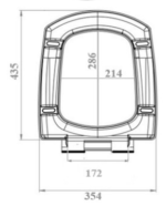 DESKA SEDESOWA DO CERSANIT CARINA DUROPLASTOWA ANTYBAKTERYJNA - obrazek 8